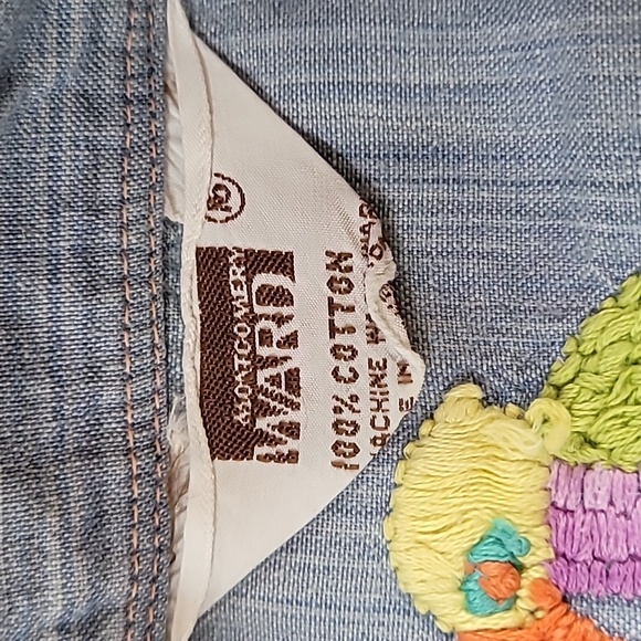 Montgomery Ward Kids Embroidered Shirt - Picture 3 of 8